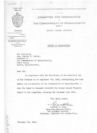 Committee for Aeronautics Report 1937
