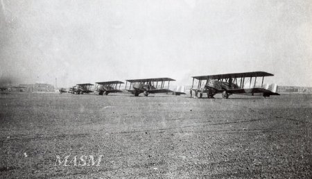 Martin Bombers Lined Up