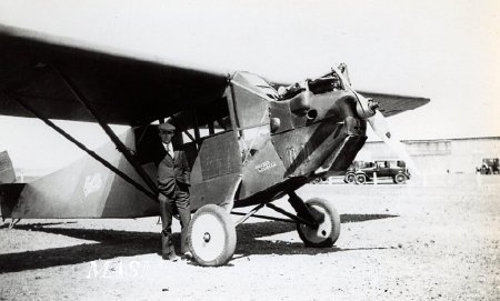 G. Winroth Standing Next To C6 Fairchild