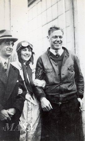 Ruth Elder With Friends