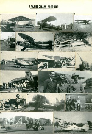 4 Framingham Airport Collage