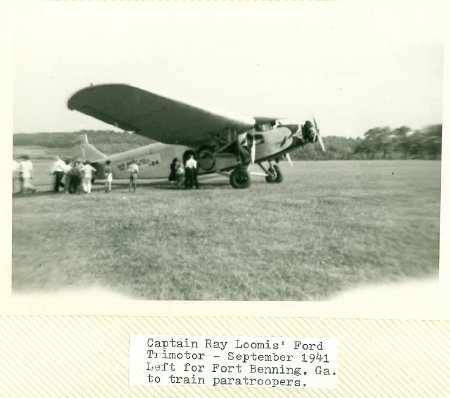 29 Ray Loomis' Ford Trimotor