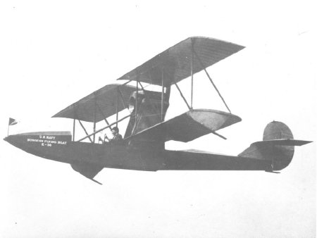 Burgess Piloting Flying Boat