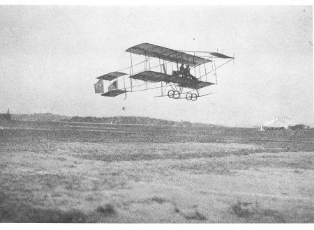 Grahame White  Farman Biplane 1910