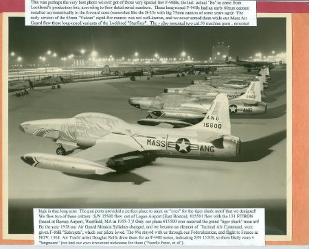 1. Lockheed F-94Bs