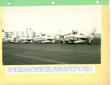 1 F-84fF Thunderchickens 1970