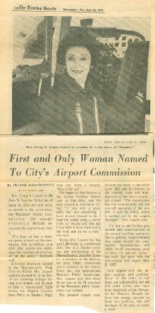 Marie Lepore 1st Woman Named Worcester Airport Commission