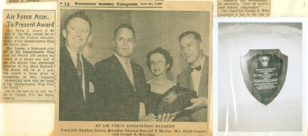Air Force Association Award 1960