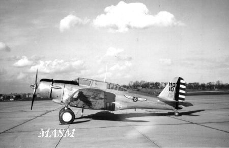 Northrop A-17a Hq-10 Side