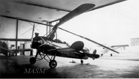 Kellett In Hangar