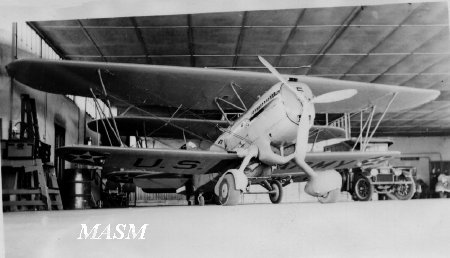 P-6e In Hangar Front