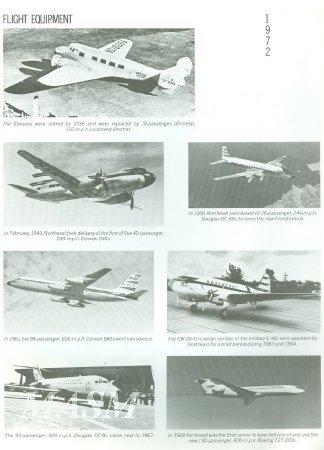 Northeast Airlines Aircraft Through The Decades
