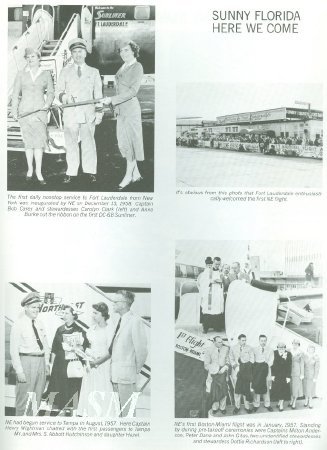 1950s Northeast Airlines DC-6B Service To Miami